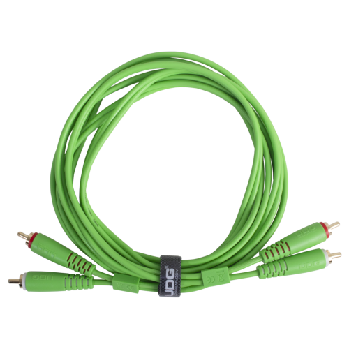 UDG Ultimate Cable RCA - RCA Straight 1.5m (Green)