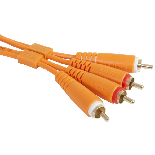 UDG RCA CABLE STRAIGHT ORANGE