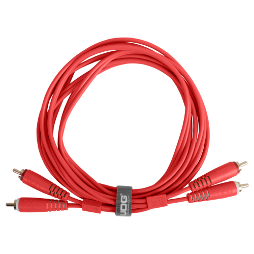 UDG Ultimate Cable RCA - RCA Straight 1.5m (Red)
