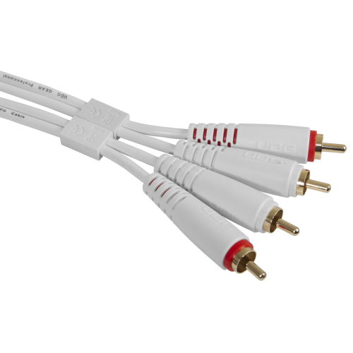 UDG RCA CABLE STRAIGHT WHITE