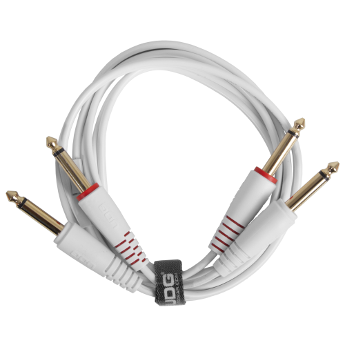 UDG Ultimate Cable 1/4'' Jack - 1/4'' Jack 1.5m (White)