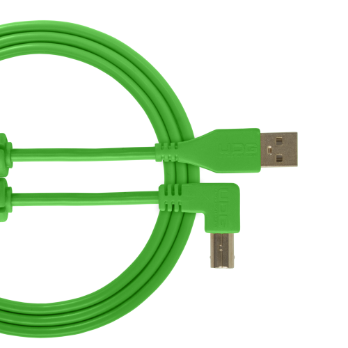 UDG Ultimate Cable USB 2.0 Type A-B Angled 3M (Green)
