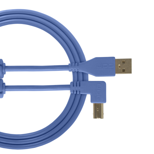 UDG Ultimate Cable USB 2.0 Type A-B Angled 3M (Blue)
