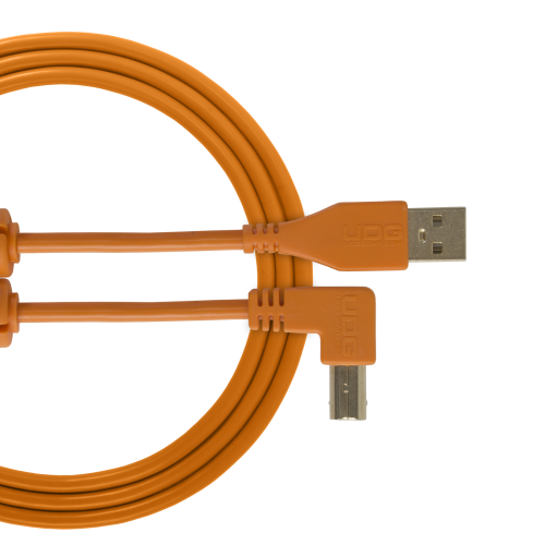 UDG Ultimate Cable USB 2.0 Type A-B Angled 3M (Orange)