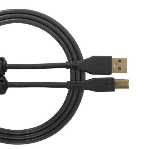 UDG Ultimate Cable USB 2.0 Type A-B Straight 1M (Black)