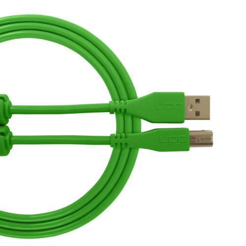 UDG Ultimate Cable USB 2.0 Type A-B Straight 1M (Green)