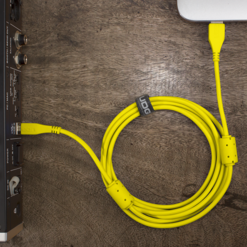 UDG USB A-B Cable Straight YELLOW