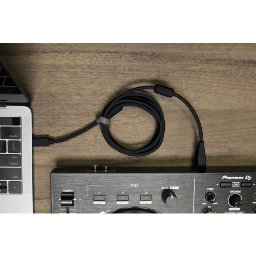 DJ Tech Tools Chroma Cable USB (C-B) 1m (Black)