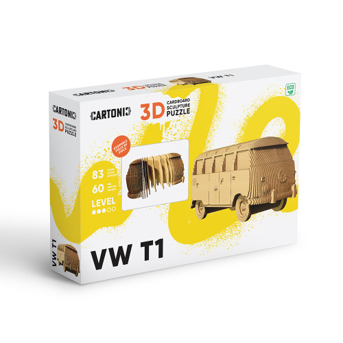 Cartonic 3D Sculpture Puzzle VW T1