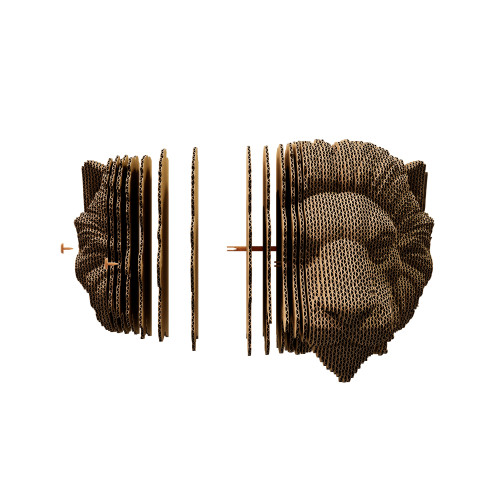 Cartonic 3D Hanging Sculpture Puzzle Lion