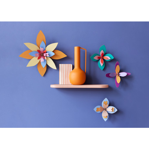 Studio Roof Wall Art Flowers - Lavender Cocktail