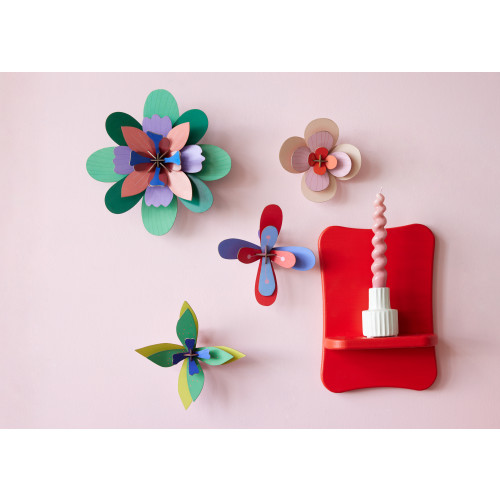 Studio Roof Wall Art Flowers - Lime Cocktail