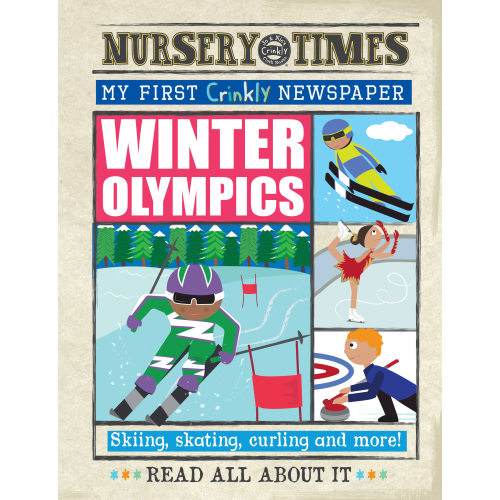 Jo & Nic's Crinkly Cloth Books - Winter Olympics