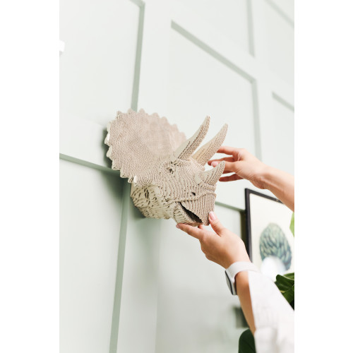 Cartonic 3D Hanging Sculpture Puzzle Triceratops