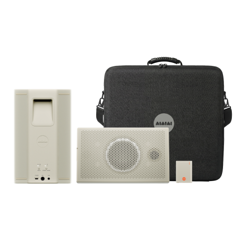 Aiaiai UNIT-4 Portable Speaker System Set - Case & X04 (White)