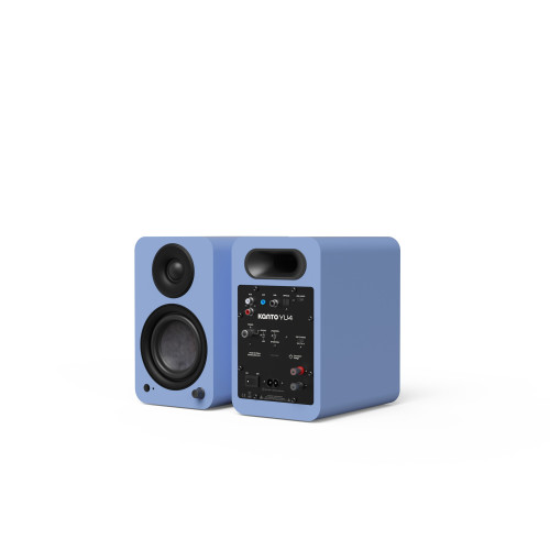 Kanto YU4 (Gen.2) Powered Bookshelf Speaker - Matte Ice Blue