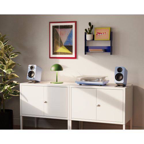 Kanto OBI3 (Gen.2) Turntable with Bluetooth 5.3, Preamp, and Pitch Control - Matte Ice Blue