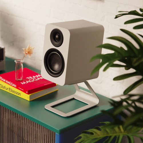 Kanto YU4 (Gen.2) Passive Bookshelf Speaker - Matte White
