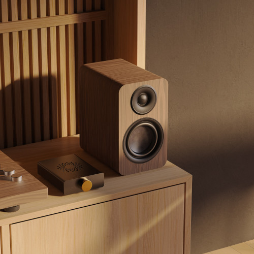 Kanto YU4 (Gen.2) Passive Bookshelf Speaker - Walnut