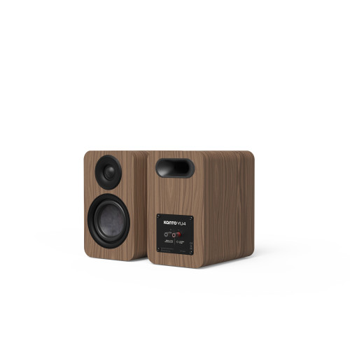 Kanto YU4 (Gen.2) Passive Bookshelf Speaker - Walnut