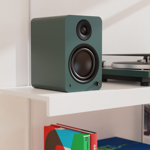 Kanto YU6 (Gen.2) Powered Bookshelf Speaker - Matte Forest Green