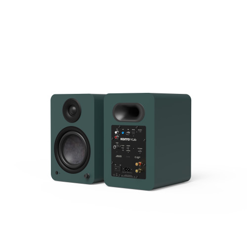 Kanto YU6 (Gen.2) Powered Bookshelf Speaker - Matte Forest Green
