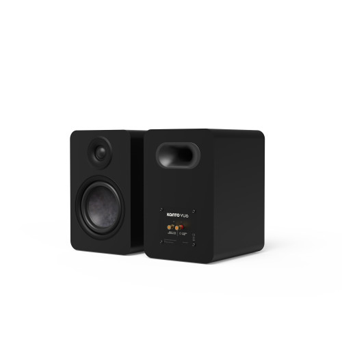 Kanto YU6 (Gen.2) Passive Bookshelf Speaker - Matte Black