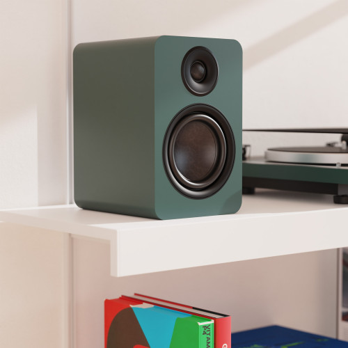 Kanto YU6 (Gen.2) Passive Bookshelf Speaker - Matte Forest Green