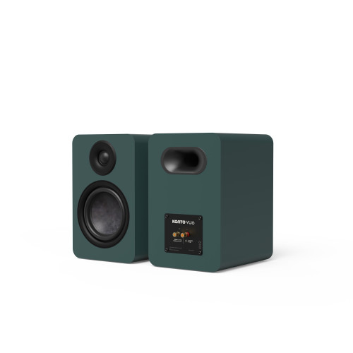 Kanto YU6 (Gen.2) Passive Bookshelf Speaker - Matte Forest Green