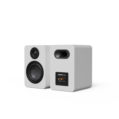 Kanto YU6 (Gen.2) Passive Bookshelf Speaker - Matte White