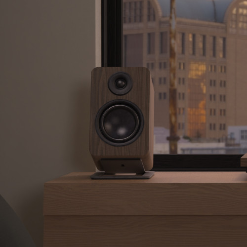 Kanto YU6 (Gen.2) Passive Bookshelf Speaker - Walnut