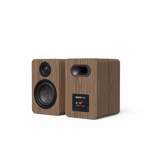 Kanto YU6 (Gen.2) Passive Bookshelf Speaker - Walnut