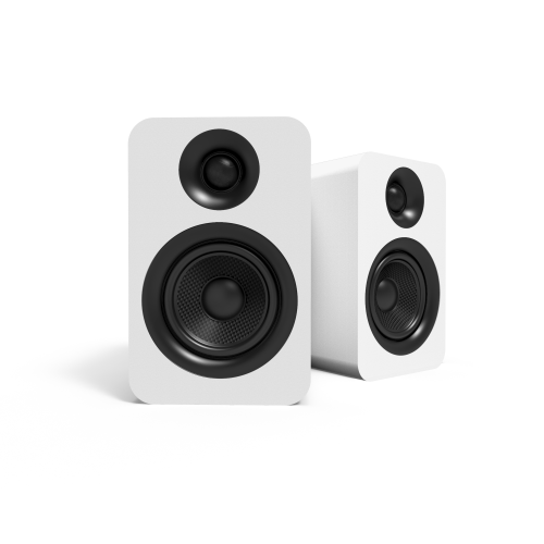 Kanto YU Passive 4" Bookshelf Speakers (Matte White)