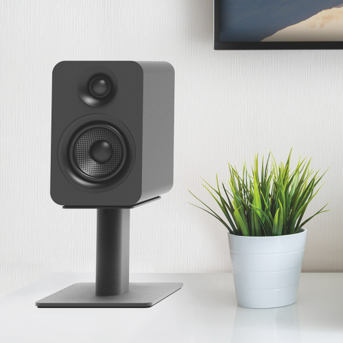Kanto YU Passive 4" Bookshelf Speakers (Matte Black)