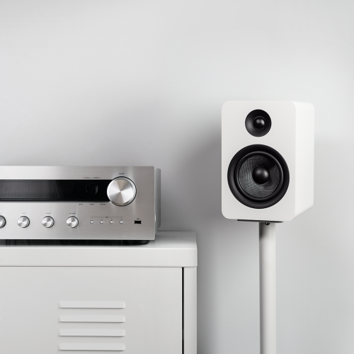 Kanto YU Passive 6" Bookshelf Speakers (Matte White)