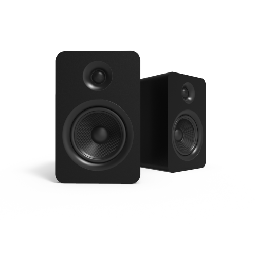 Kanto YU Passive 6" Bookshelf Speakers (Matte Black)