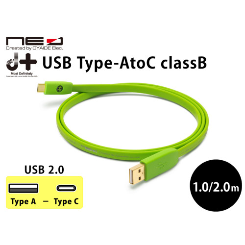 Neo by Oyaide d+ Cables (Class B) USB C-A