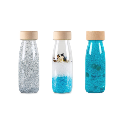Petit Boum Sensory Toy Bottle Pack (Ice)