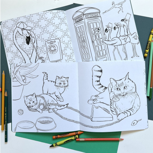Amelie Legault Colouring Book - Hello Dear