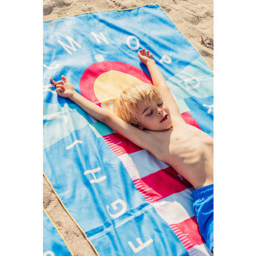 Quut Microfibre Play Towel (M) - Lighthouse Blue