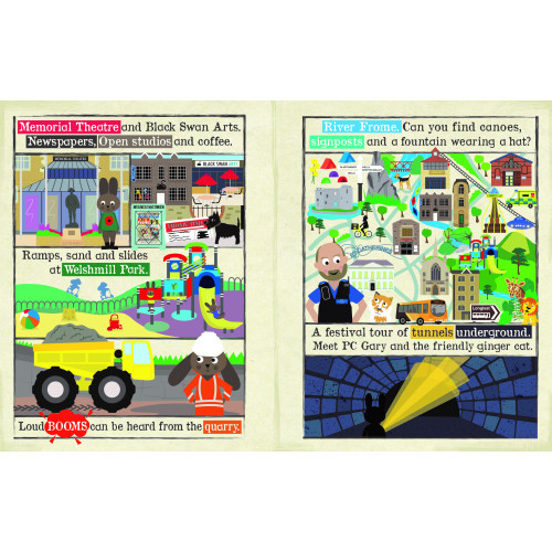 Jo & Nic's Crinkly Cloth Books - A-Z of Frome