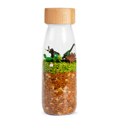 Petit Boum Sensory Toy Bottle Spy (Jurassic)