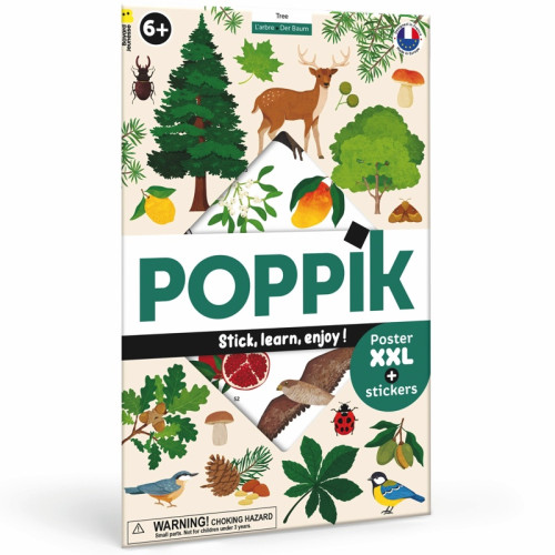 Poppik Discovery Sticker Poster - Tree