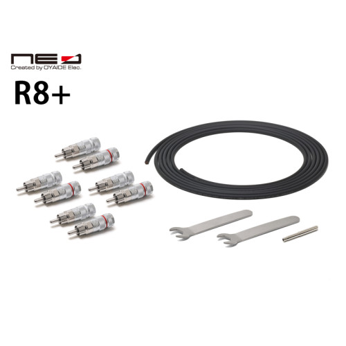 Neo by Oyaide Solderless Series R8+ (3.0m Cable & x8 RCA Plugs)