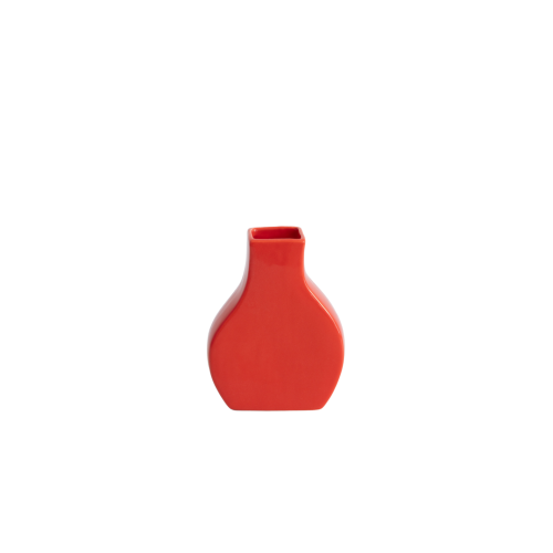 Studio Roof Ceramic Vase - Red Bottle