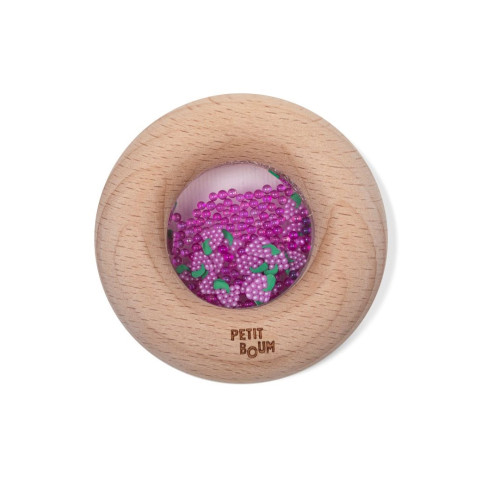 Petit Boum Sensory Play Toy Donut (Grapes)