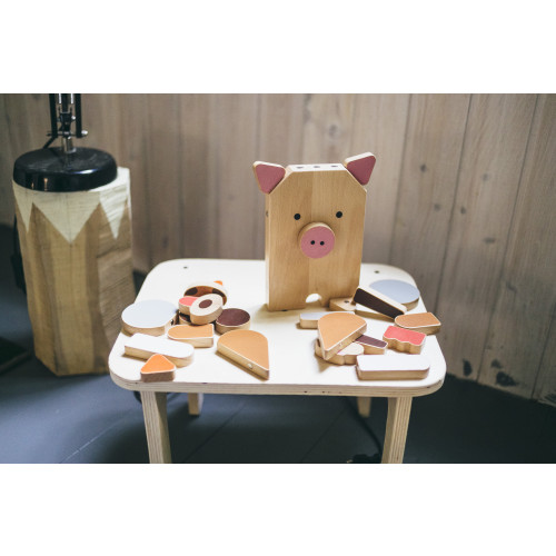 Shusha Wooden Game - Zoo