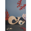 Petit Boum Sensory Puzzle Whale & Baby