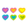 Ooly Hearts In Bloom: Erasers (Set of 6)