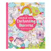 Ooly Color-in' Book: Enchanting Unicorns (8" x 10")